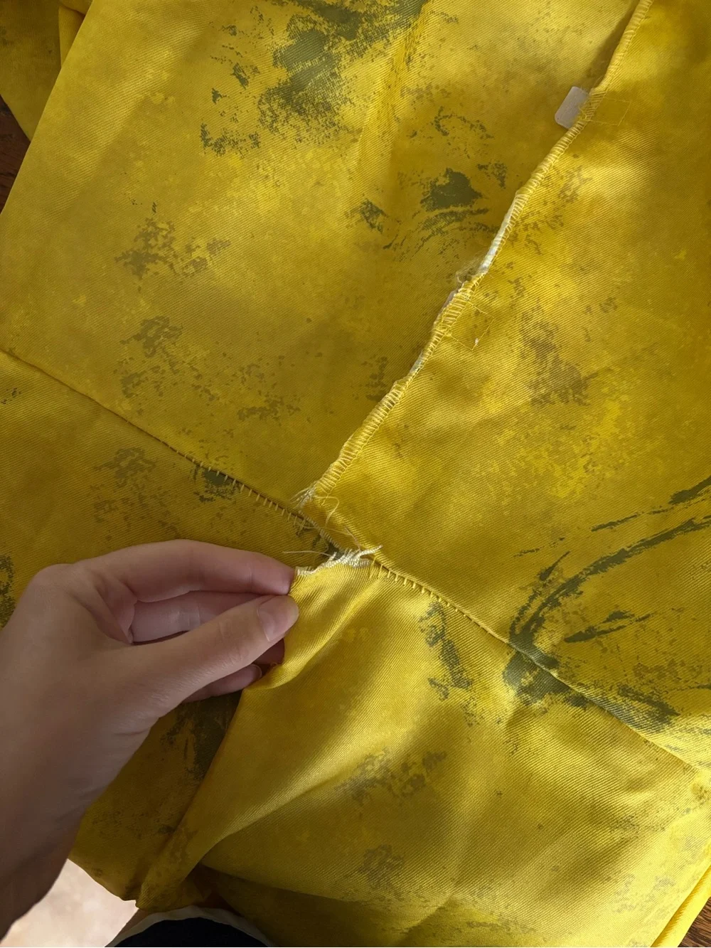 Spirit Yellow Hazmat Suit Kids Costume with Biohazard Print 8/10 - Picture 3 of 4